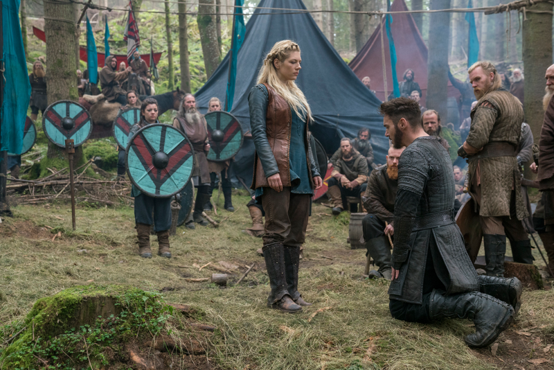 Katheryn Winnick, Jonathan Rhys Meyers (Photo: Jonathan Hession)